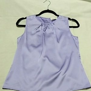 Purple Satin tank top